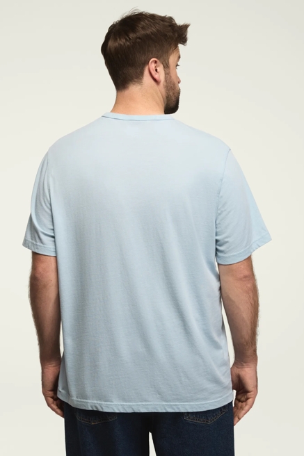 BIG & TALL VENICE BURNOUT NOTCH NECK TEE, image 3