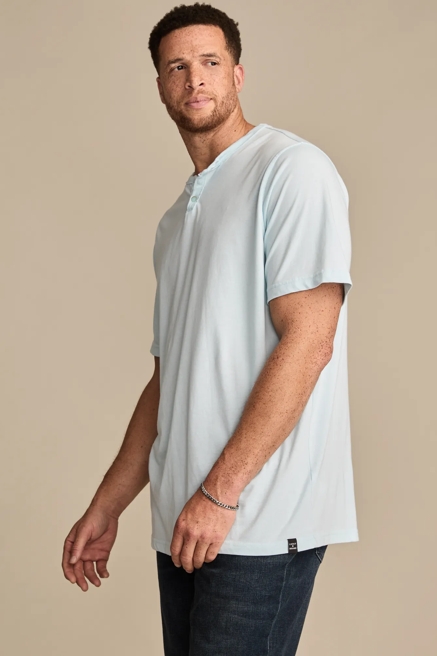 BIG & TALL VENICE BURNOUT NOTCH NECK TEE, image 3