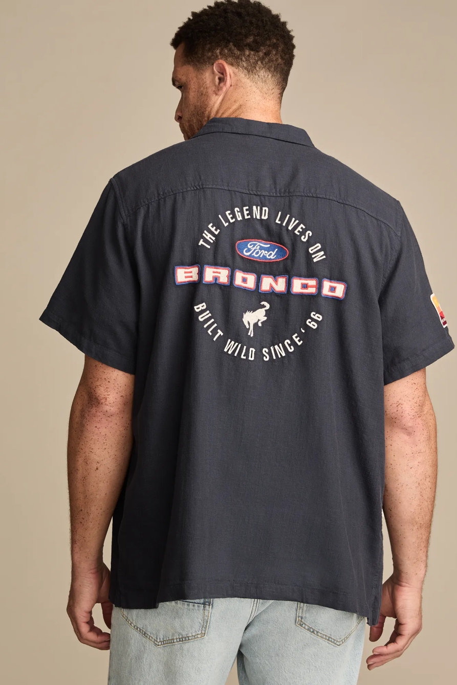 BIG & TALL FORD MECHANIC SHORT SLEEVE SHIRT, image 2