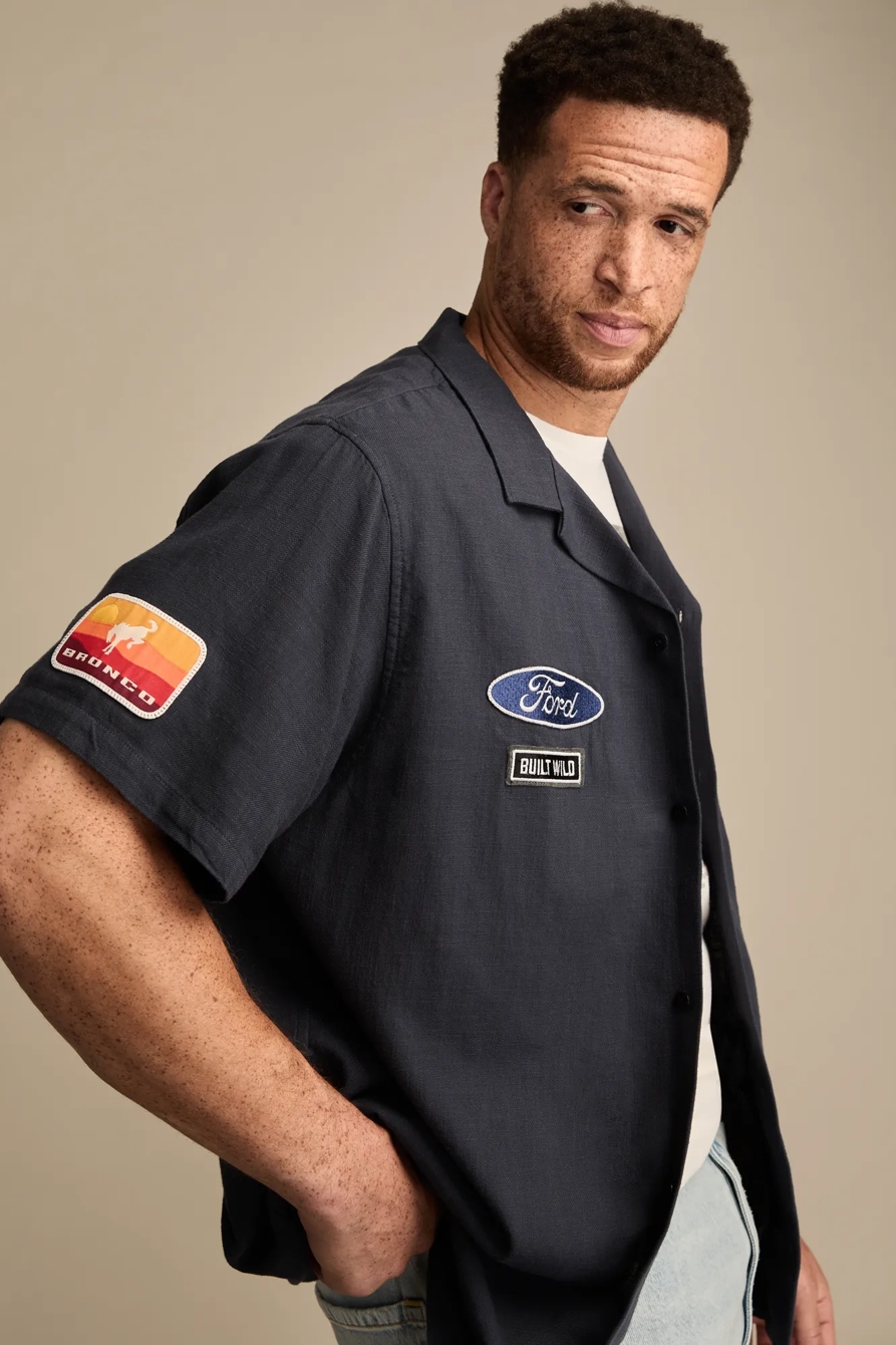 BIG & TALL FORD MECHANIC SHORT SLEEVE SHIRT, image 4