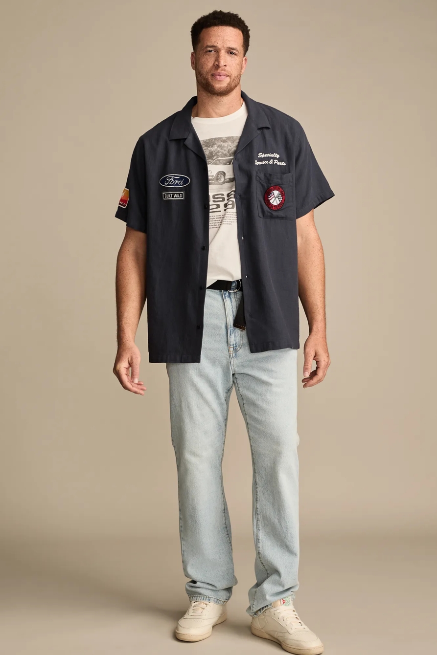 BIG & TALL FORD MECHANIC SHORT SLEEVE SHIRT, image 5