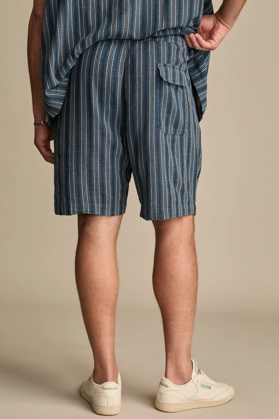 BIG & TALL 7 INCH STRIPED PULL ON SHORT, image 5