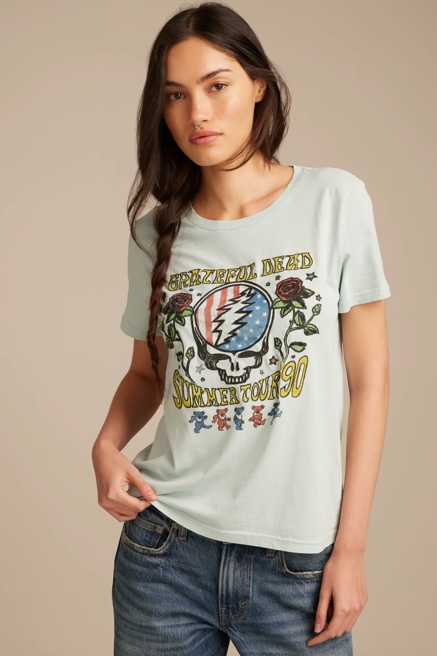 GRATEFUL DEAD SUMMER TOUR 90 CLASSIC CREW, image 4