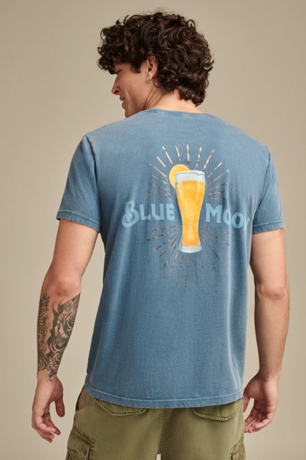 BLUE MOON GLASS TEE, image 1