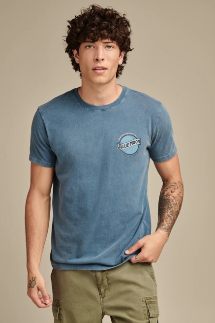 BLUE MOON GLASS TEE, image 2