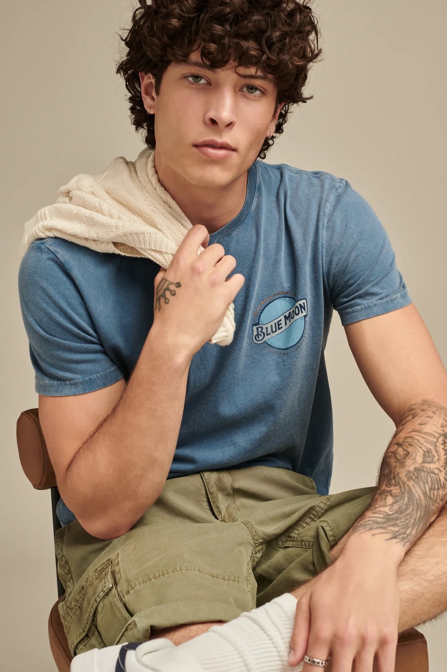 BLUE MOON GLASS TEE, image 6