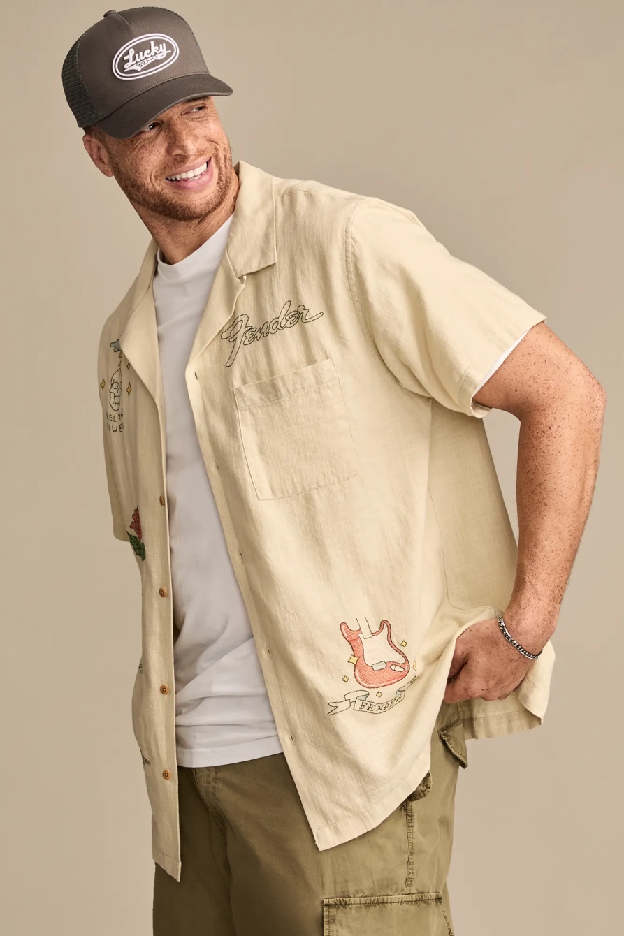 BIG & TALL FENDER CLUB SHORT SLEEVE SHIRT, image 4
