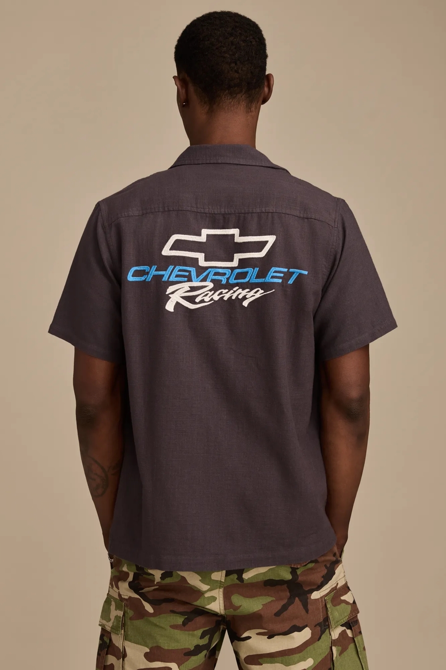 CHEvY EMBROIDERED SHORT SLEEVE SHIRT, image 2
