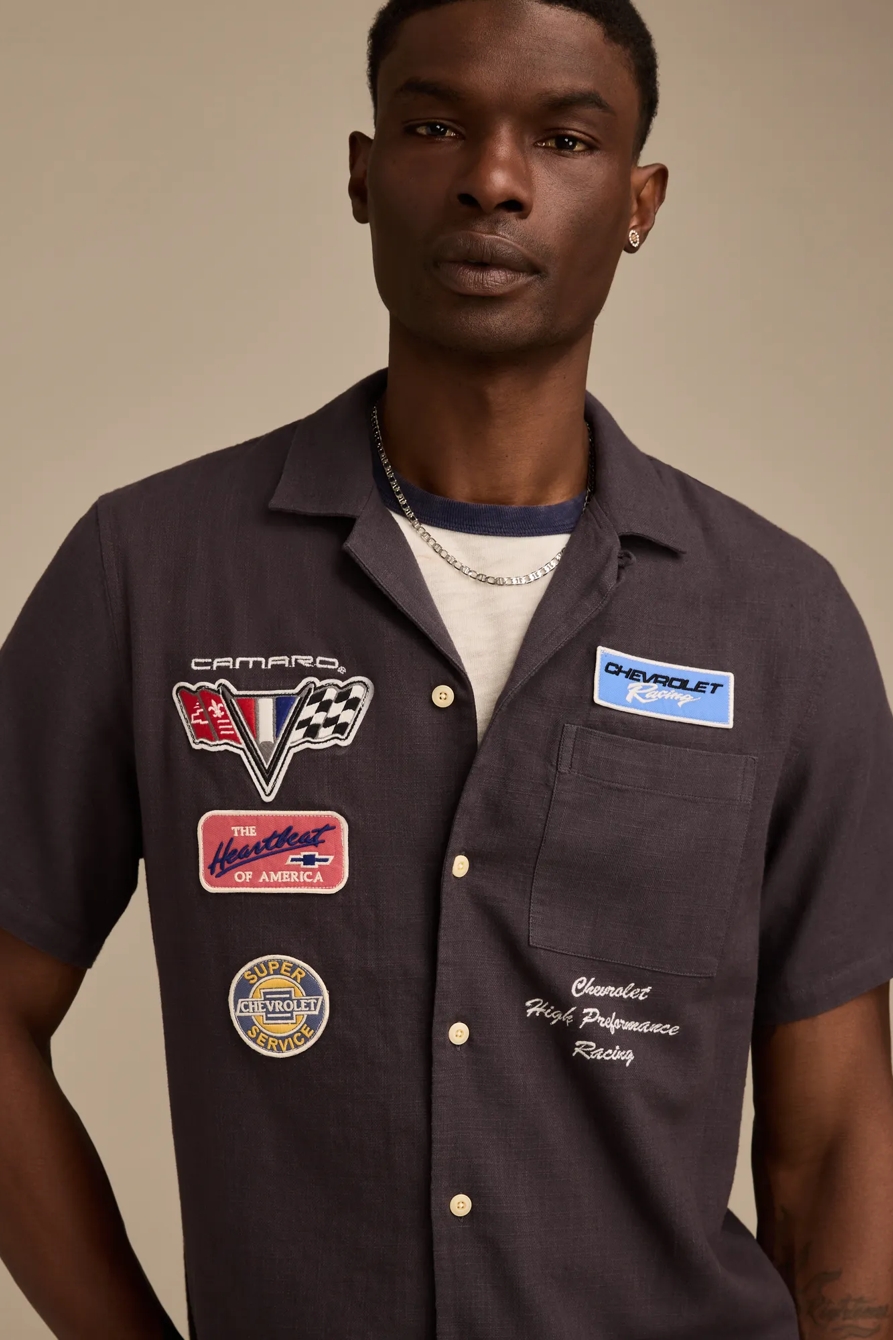 CHEvY EMBROIDERED SHORT SLEEVE SHIRT, image 5