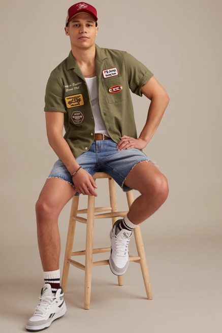 JEEP EMBROIDERED SHORT SLEEVE SHIRT, image 1