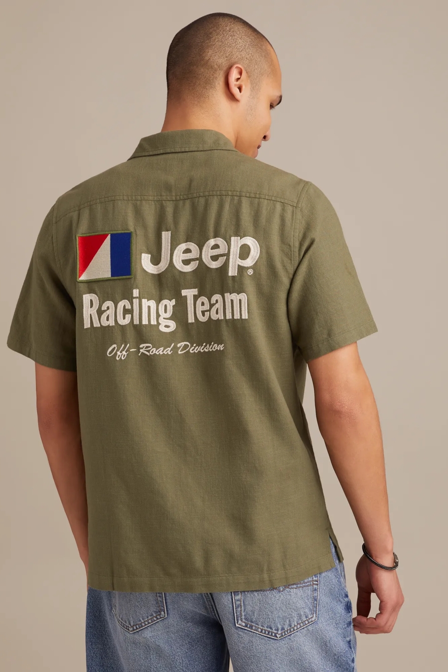 JEEP EMBROIDERED SHORT SLEEVE SHIRT, image 2