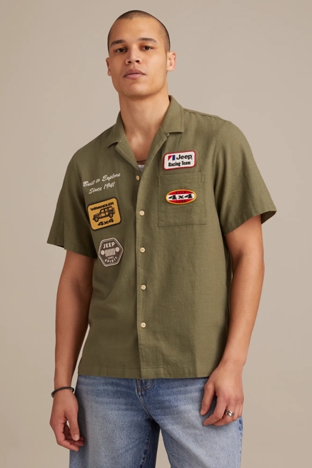 JEEP EMBROIDERED SHORT SLEEVE SHIRT, image 3