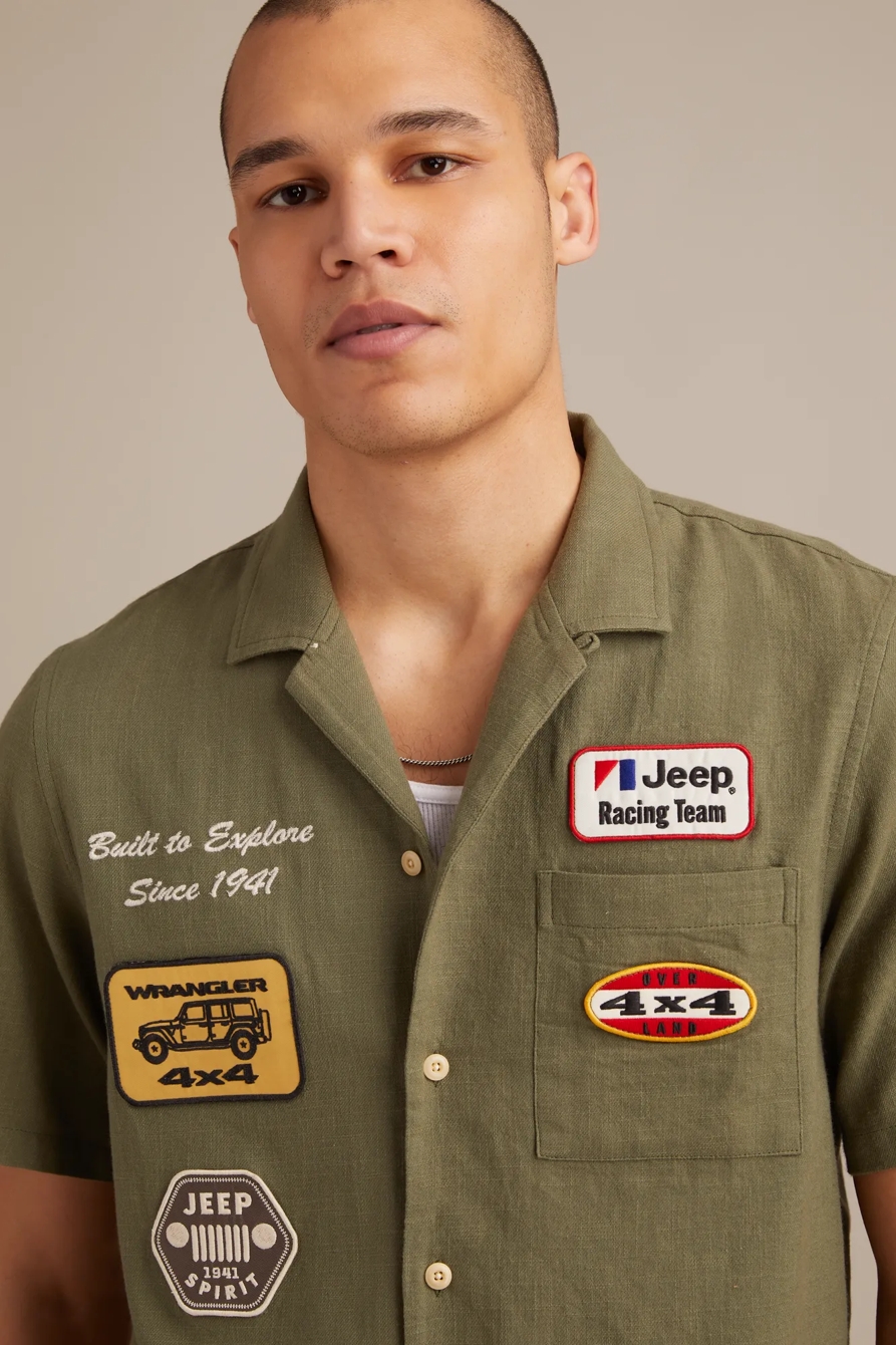 JEEP EMBROIDERED SHORT SLEEVE SHIRT, image 5