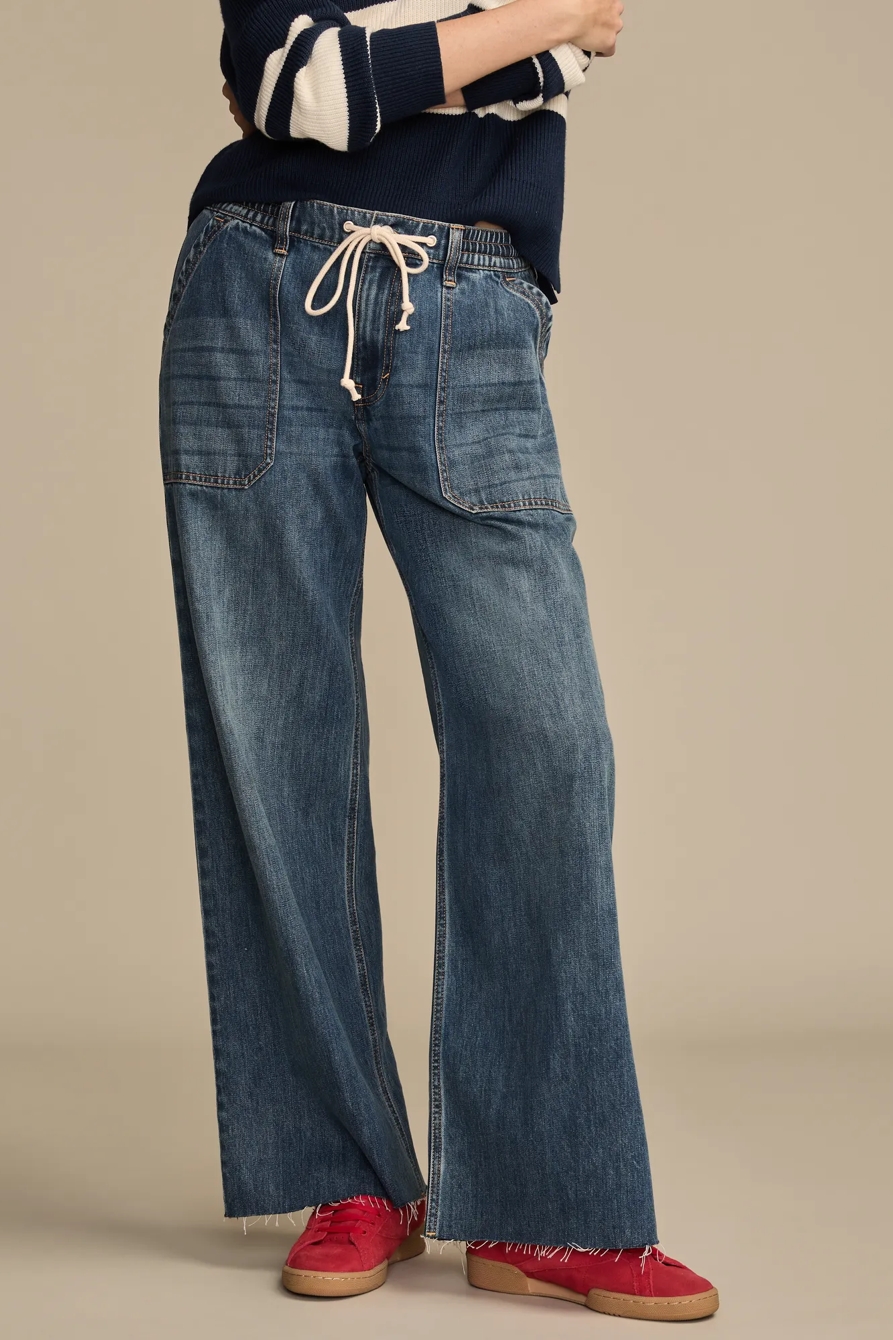PATCH POCKET PULL ON JEAN, image 2