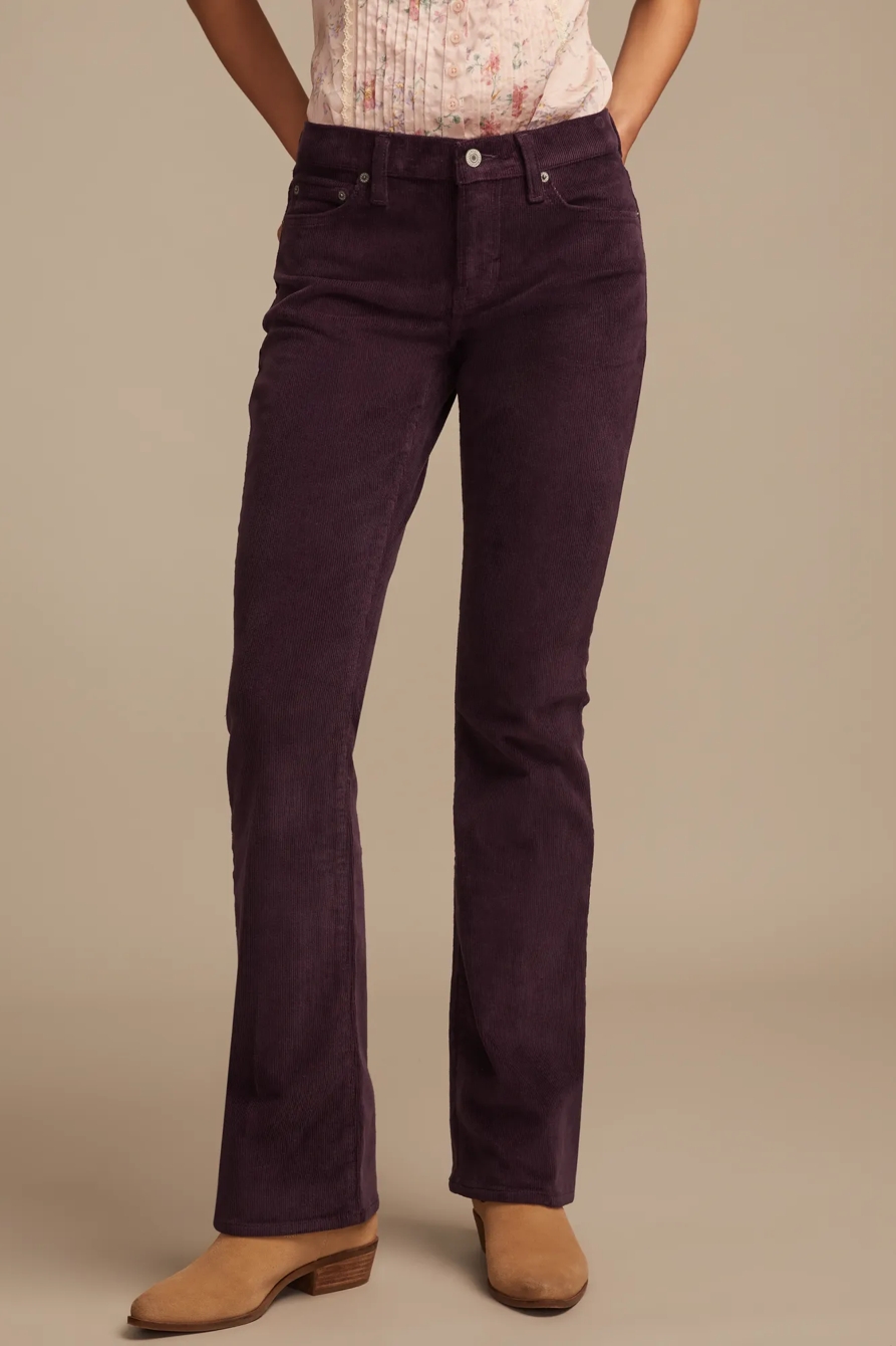 MID RISE CORDUROY SWEET BOOT, image 2