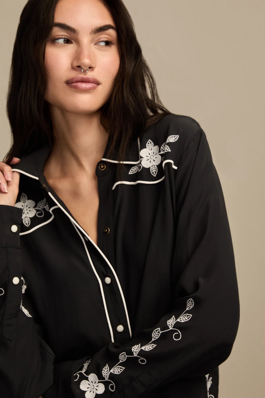 EMBROIDERED WESTERN BUTTONDOWN SHIRT, image 2