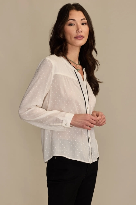 NOVELTY BUTTONDOWN TOP, image 4