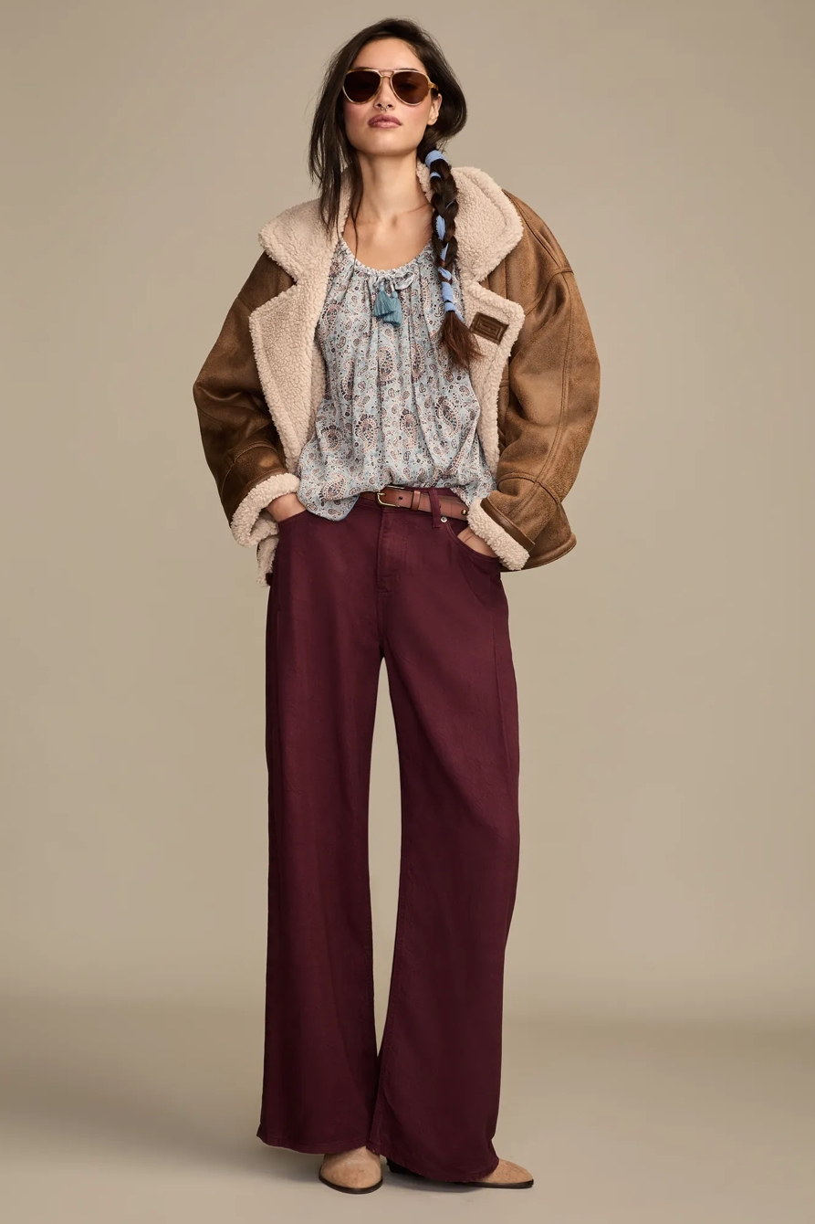 PAISLEY PEASANT TOP, image 5