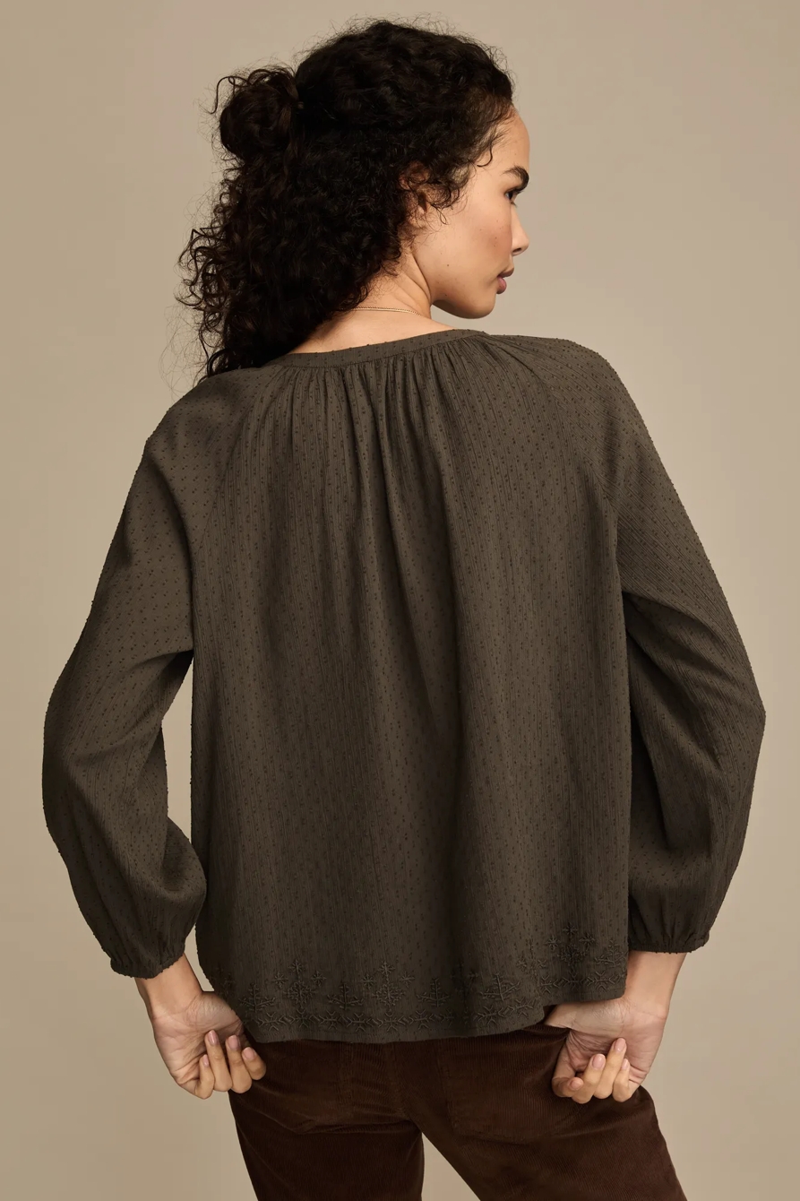 EASY EMBROIDERED PEASANT TOP, image 3