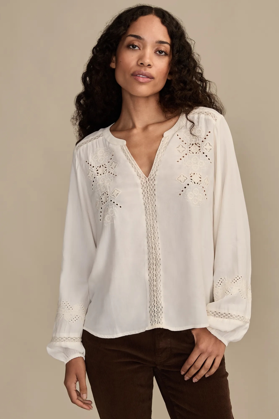 SCHIFFLEY PEASANT TOP, image 5