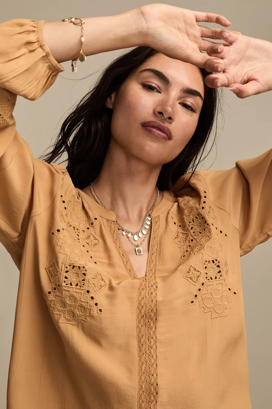 SCHIFFLEY PEASANT TOP, image 2