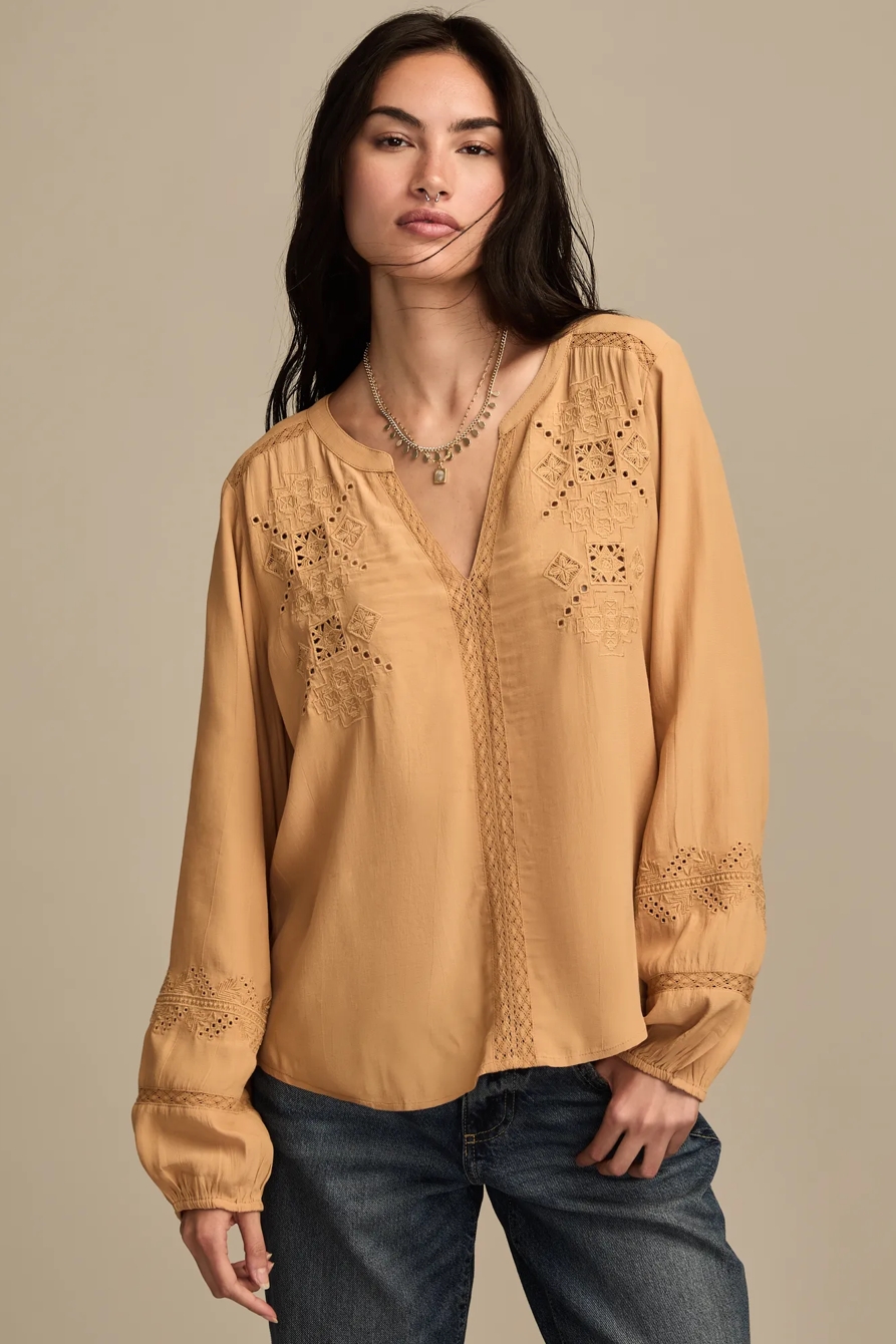 SCHIFFLEY PEASANT TOP, image 5