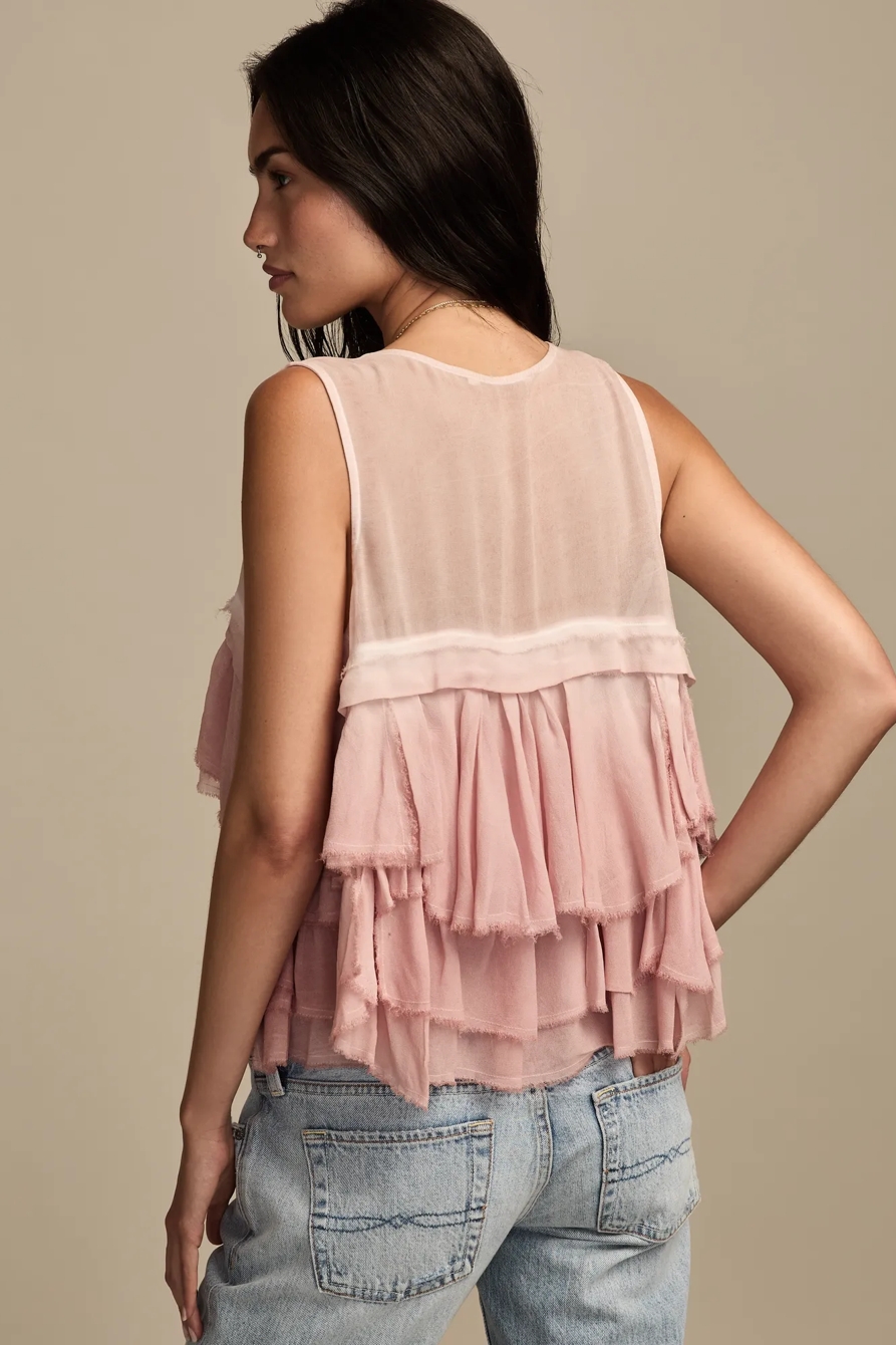 RUFFLE FLYAWAY TANK, image 3