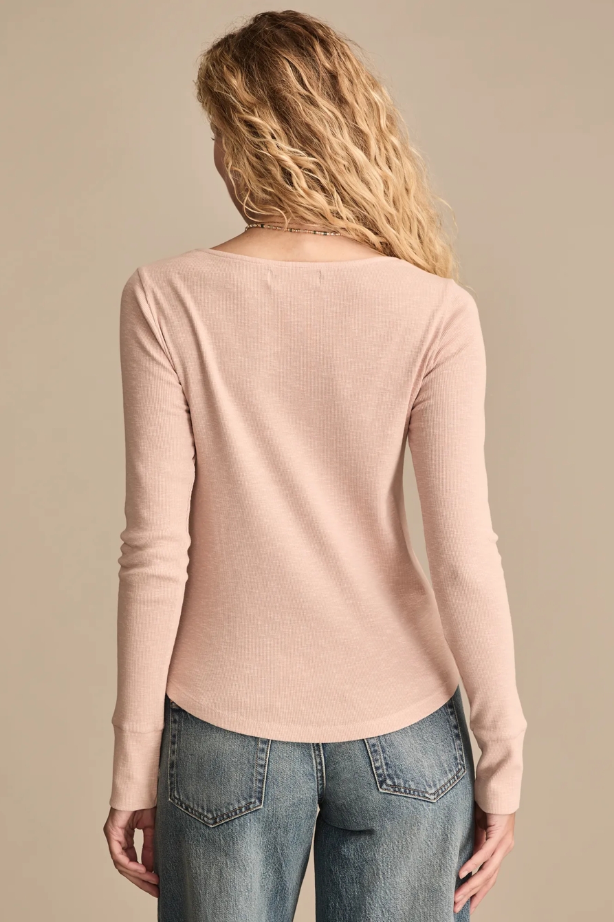 LACE YOKE HENLEY, image 5