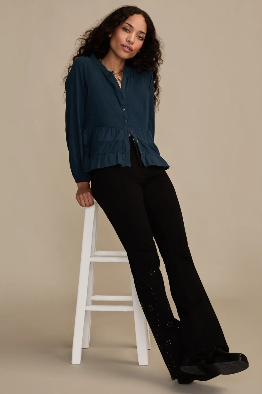 TIERED RUFFLE TOP, image 5