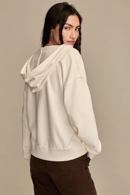 CROCHET TRIM BAJA HOODIE, image 3