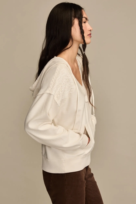 CROCHET TRIM BAJA HOODIE, image 4