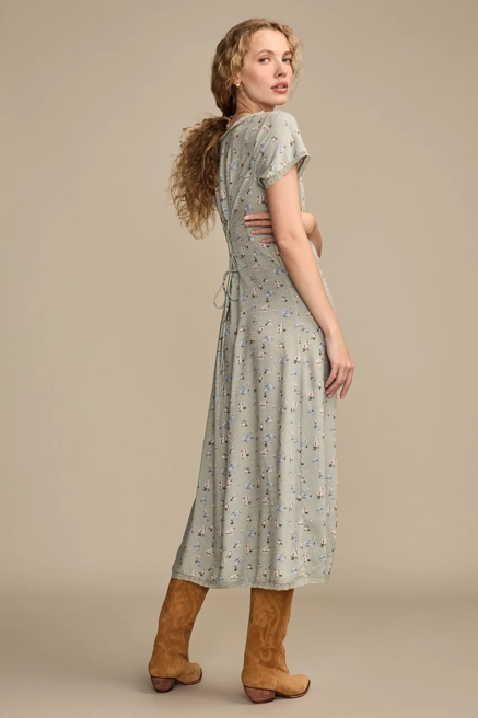 SIMONE FLORAL MIDI DRESS, image 4
