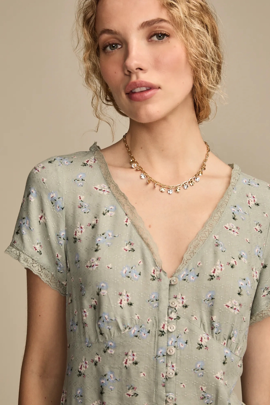 SIMONE FLORAL MIDI DRESS, image 5
