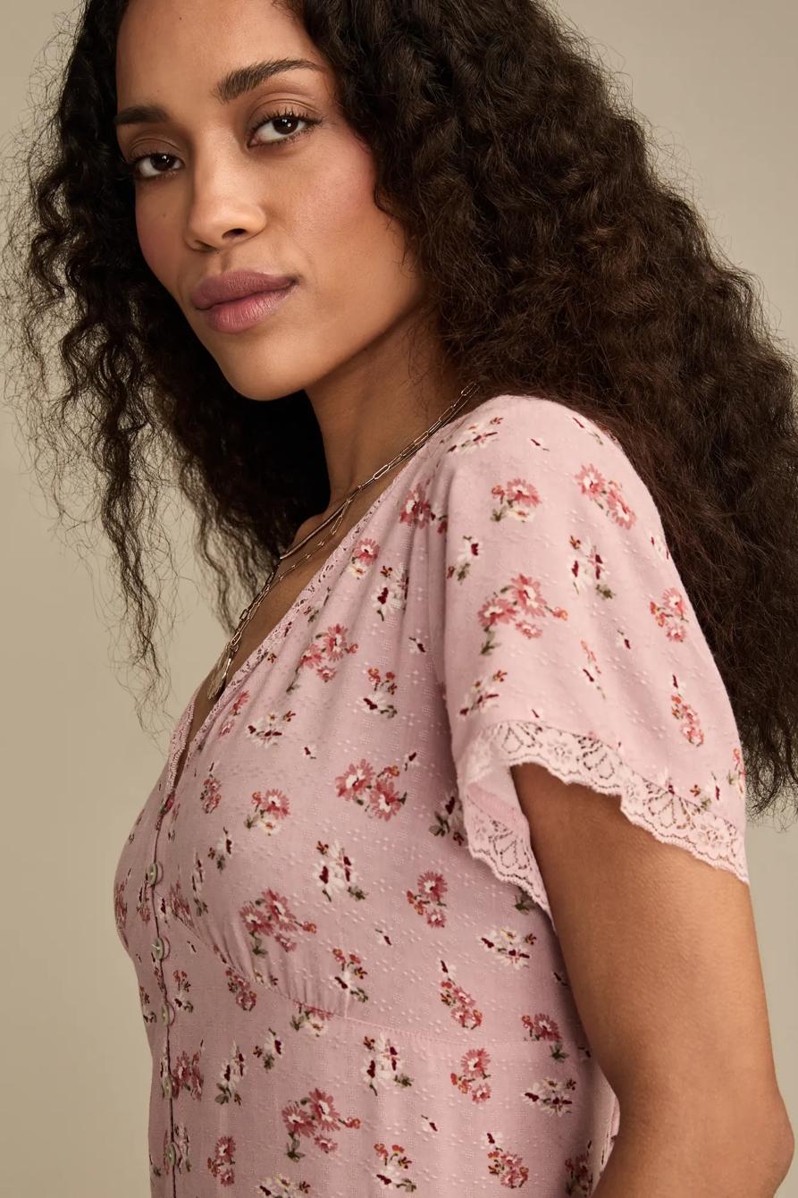 SIMONE FLORAL MIDI DRESS, image 5