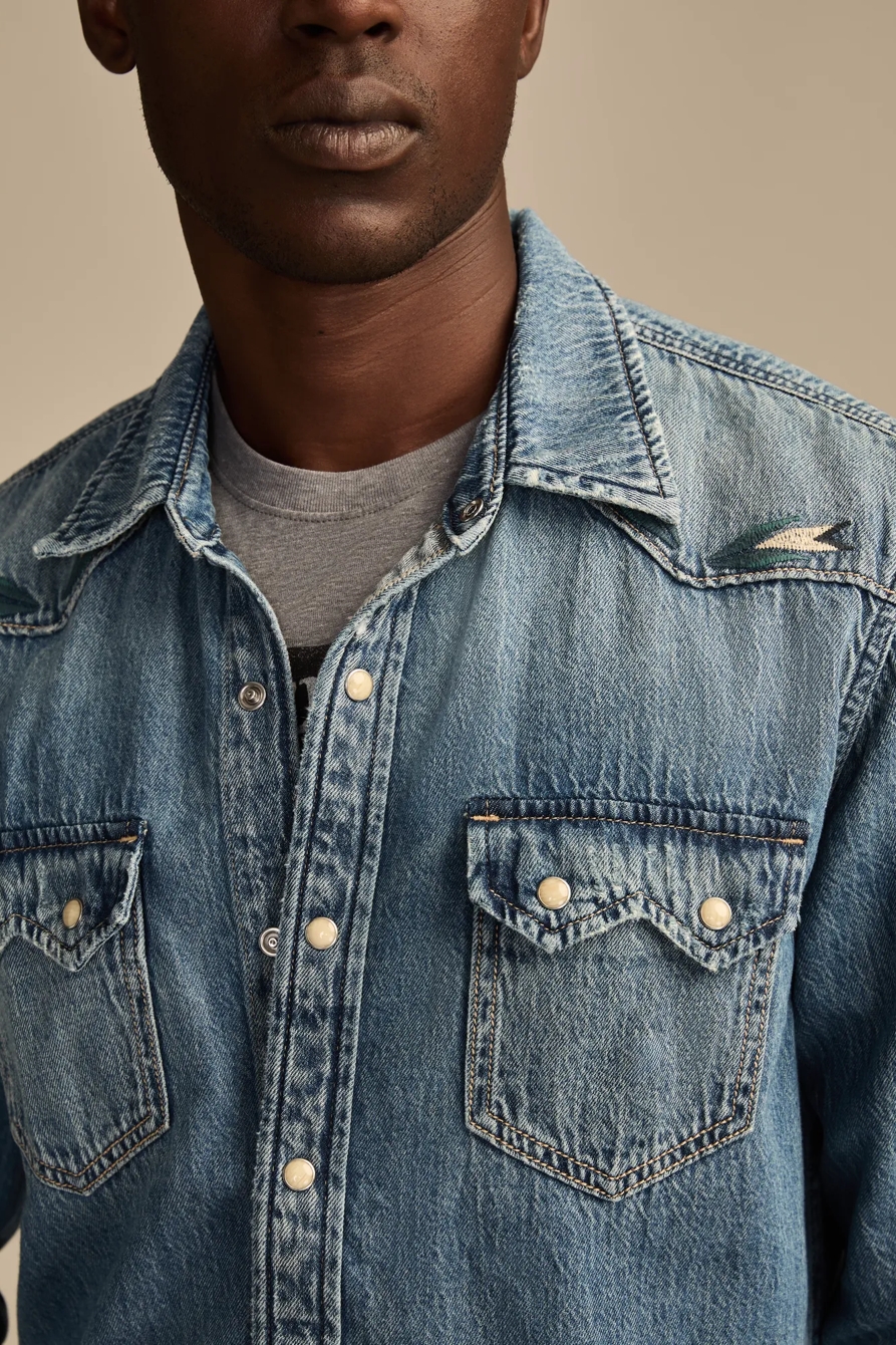 DENIM SALOON SHIRT, image 2