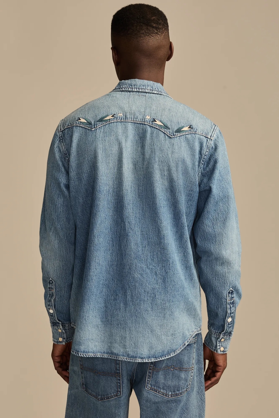 DENIM SALOON SHIRT, image 3