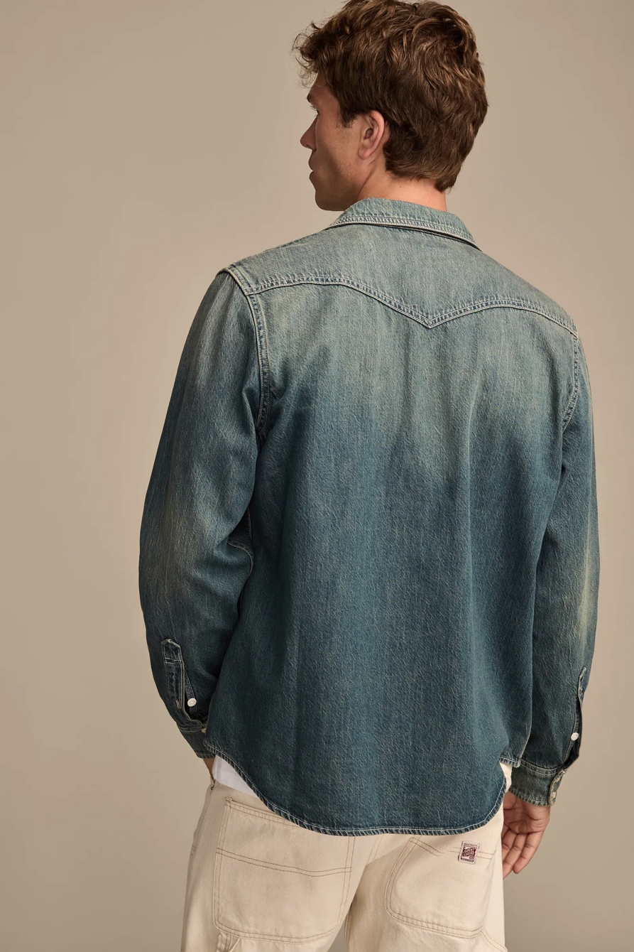 DENIM WESTERN SHIRT, image 3