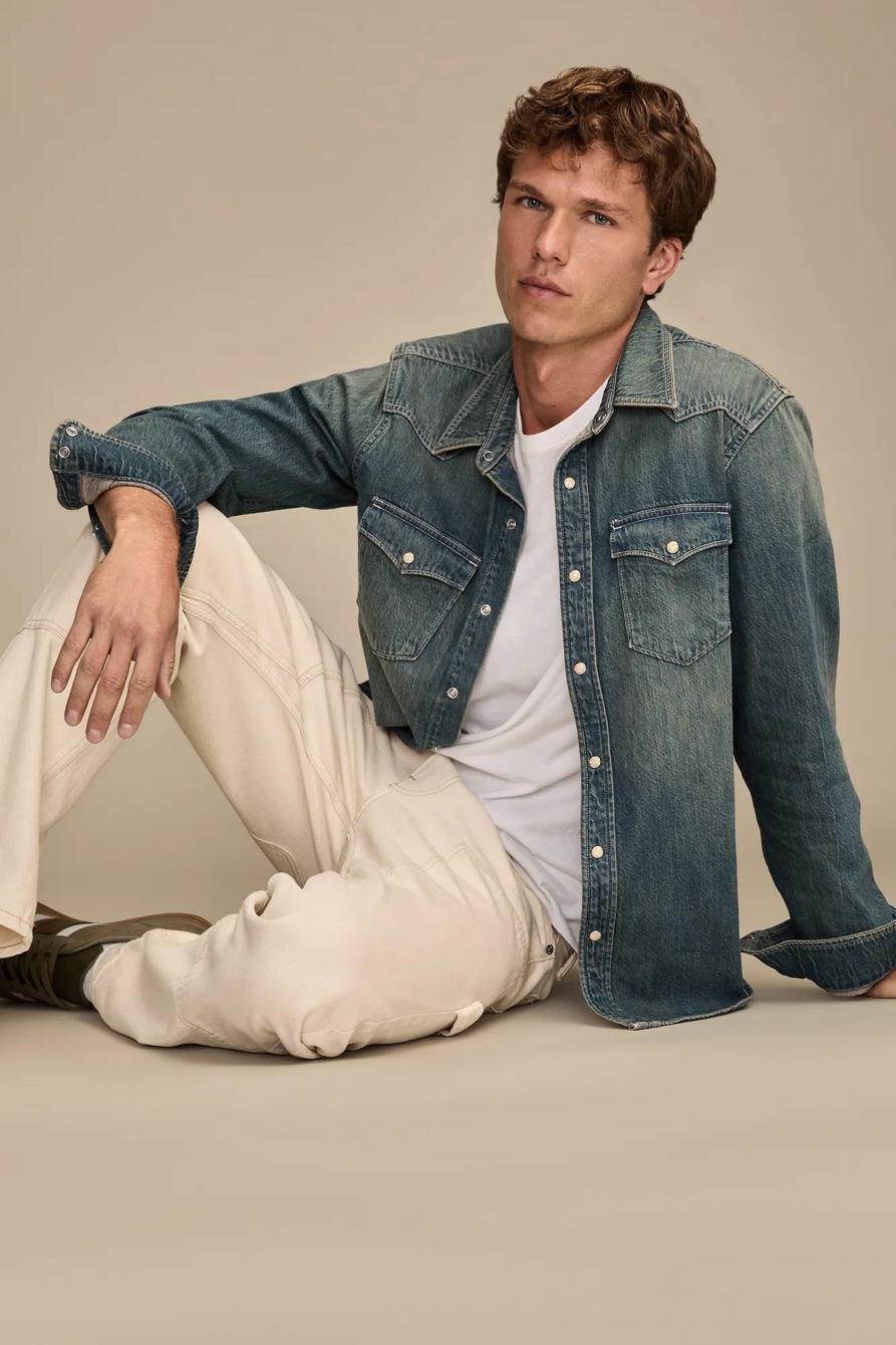 DENIM WESTERN SHIRT, image 5