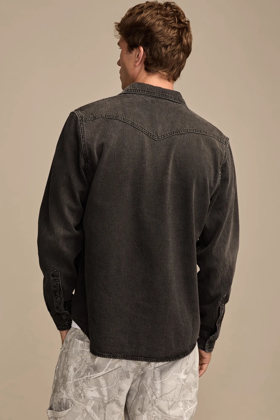 DENIM WESTERN SHIRT, image 3