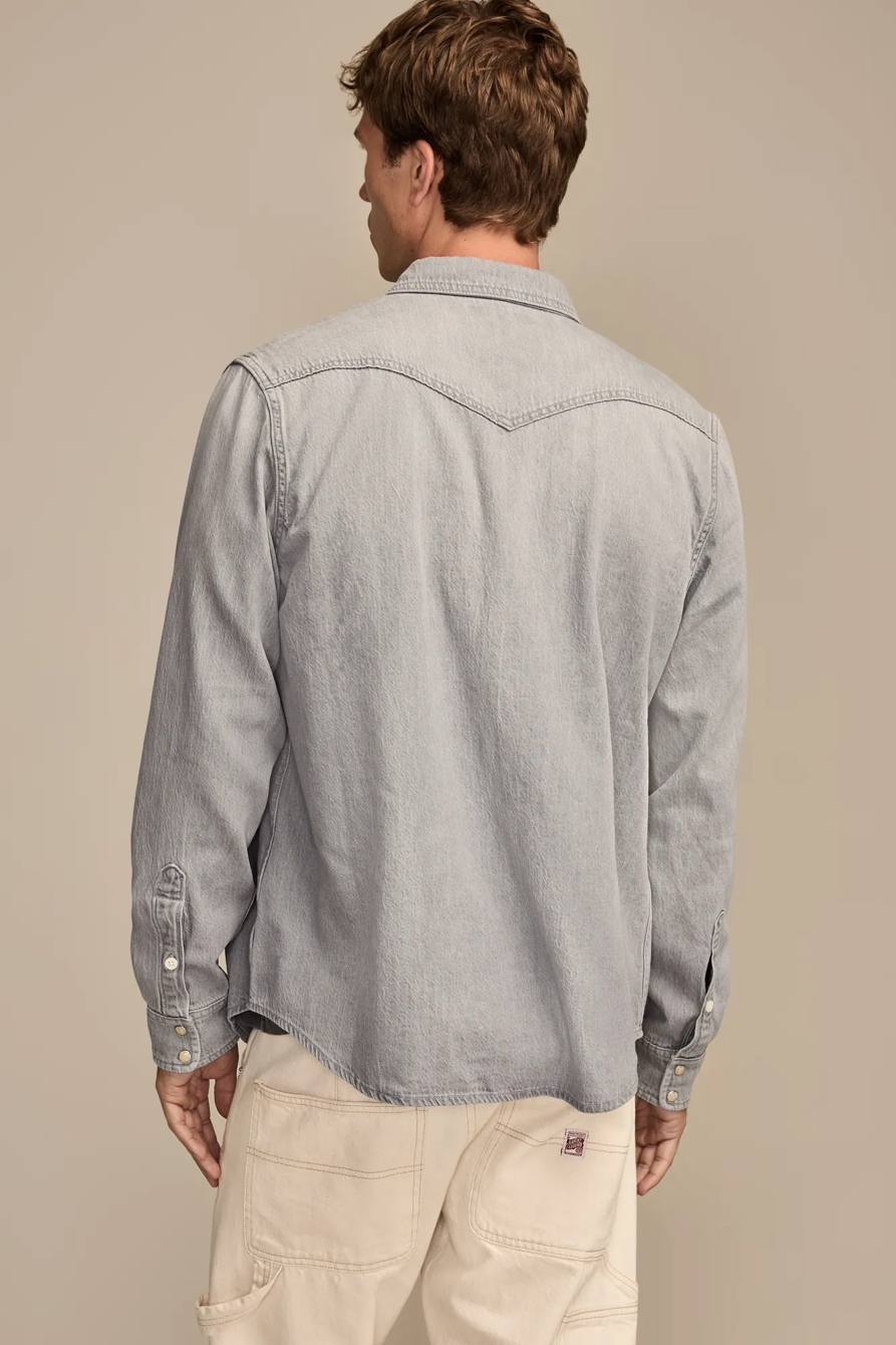 DENIM WESTERN SHIRT, image 3