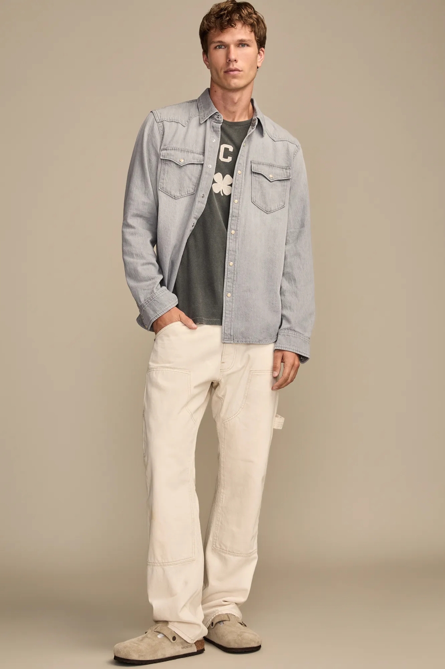 DENIM WESTERN SHIRT, image 5