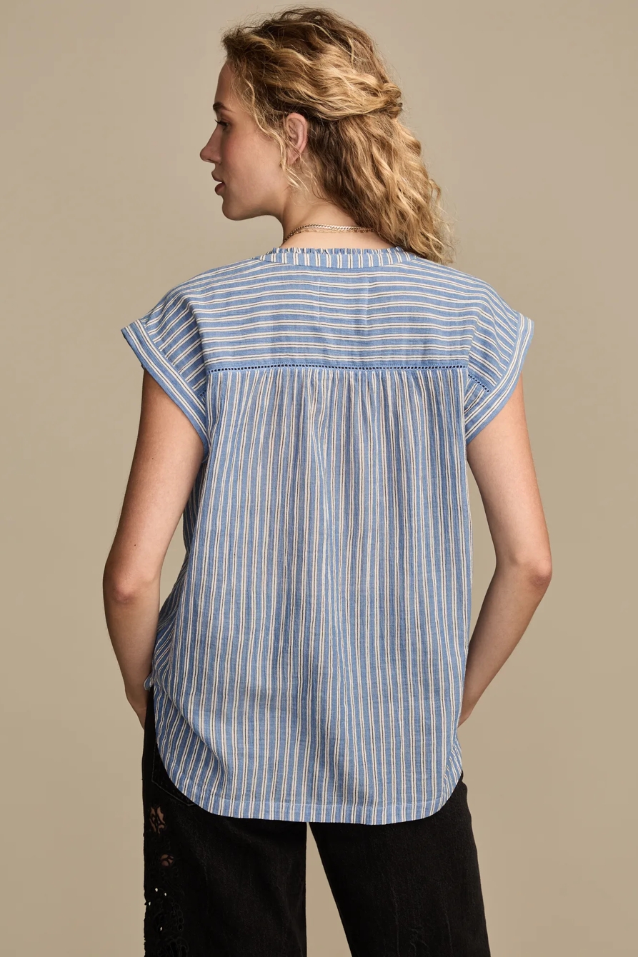 DOLMAN RUFFLE BUTTONDOWN, image 3