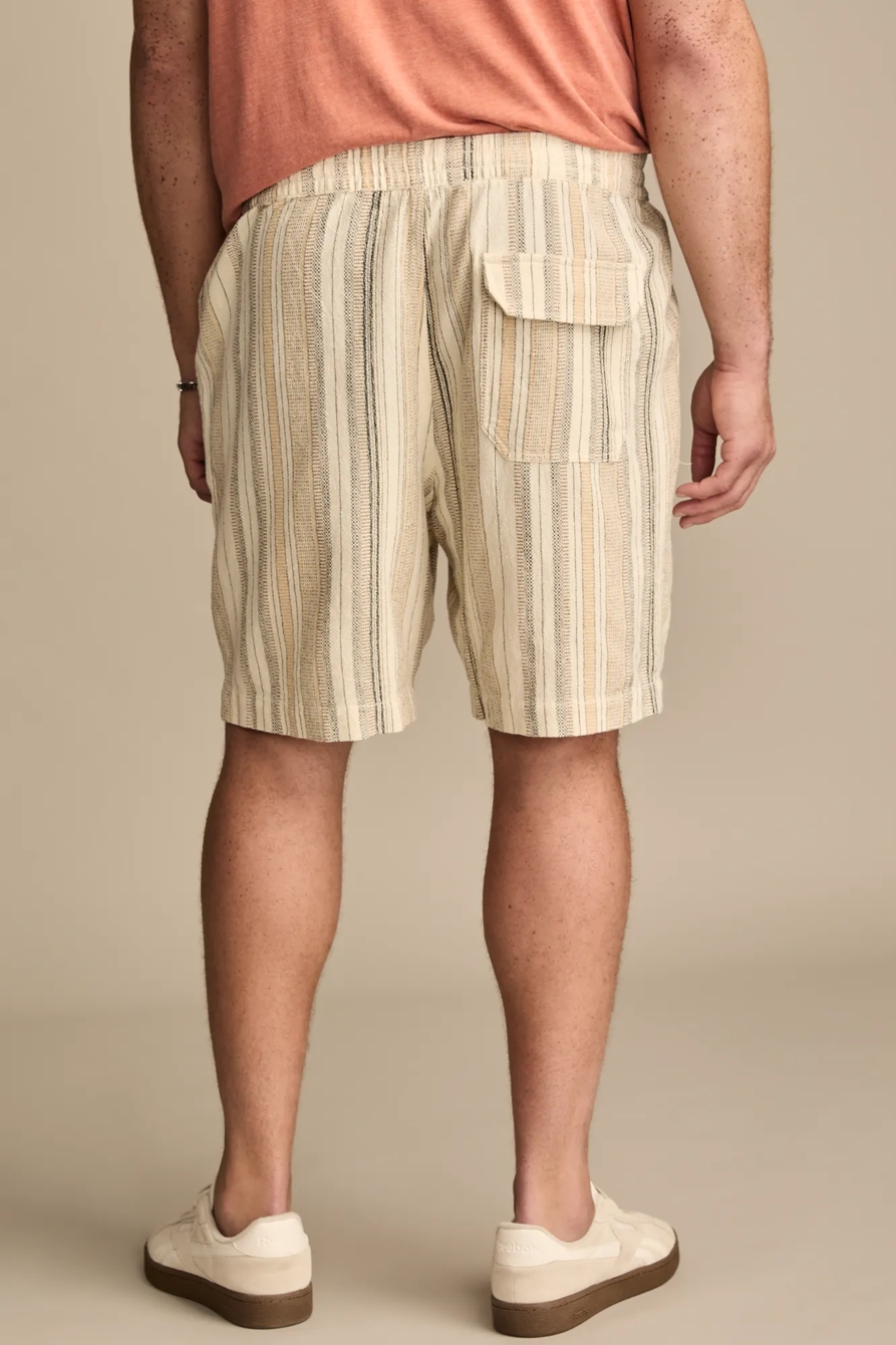 BIG & TALL 7 INCH STRIPED PULL ON SHORT, image 5