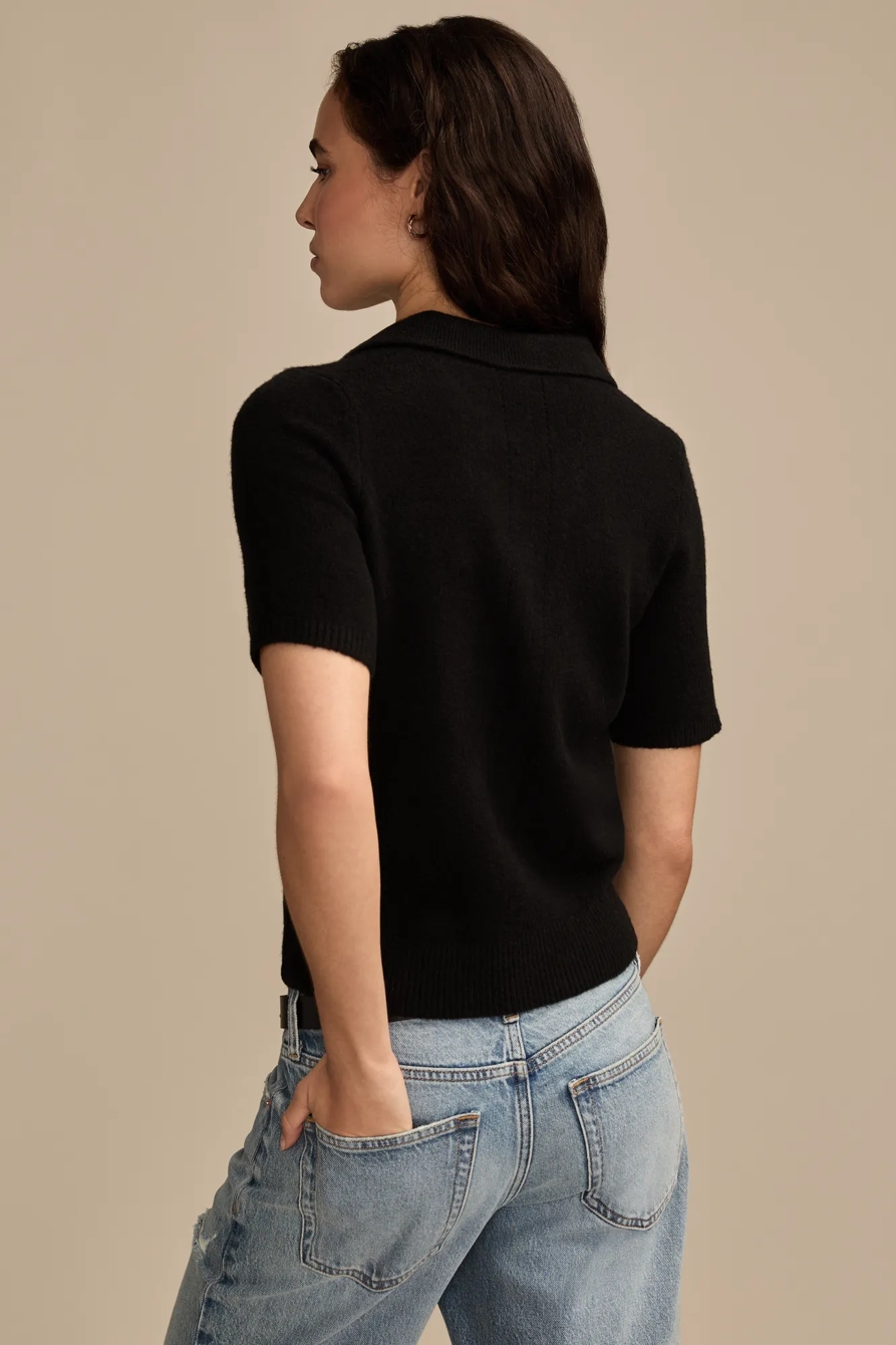 CLOUD SOFT COLLARED SWEATER TEE, image 6