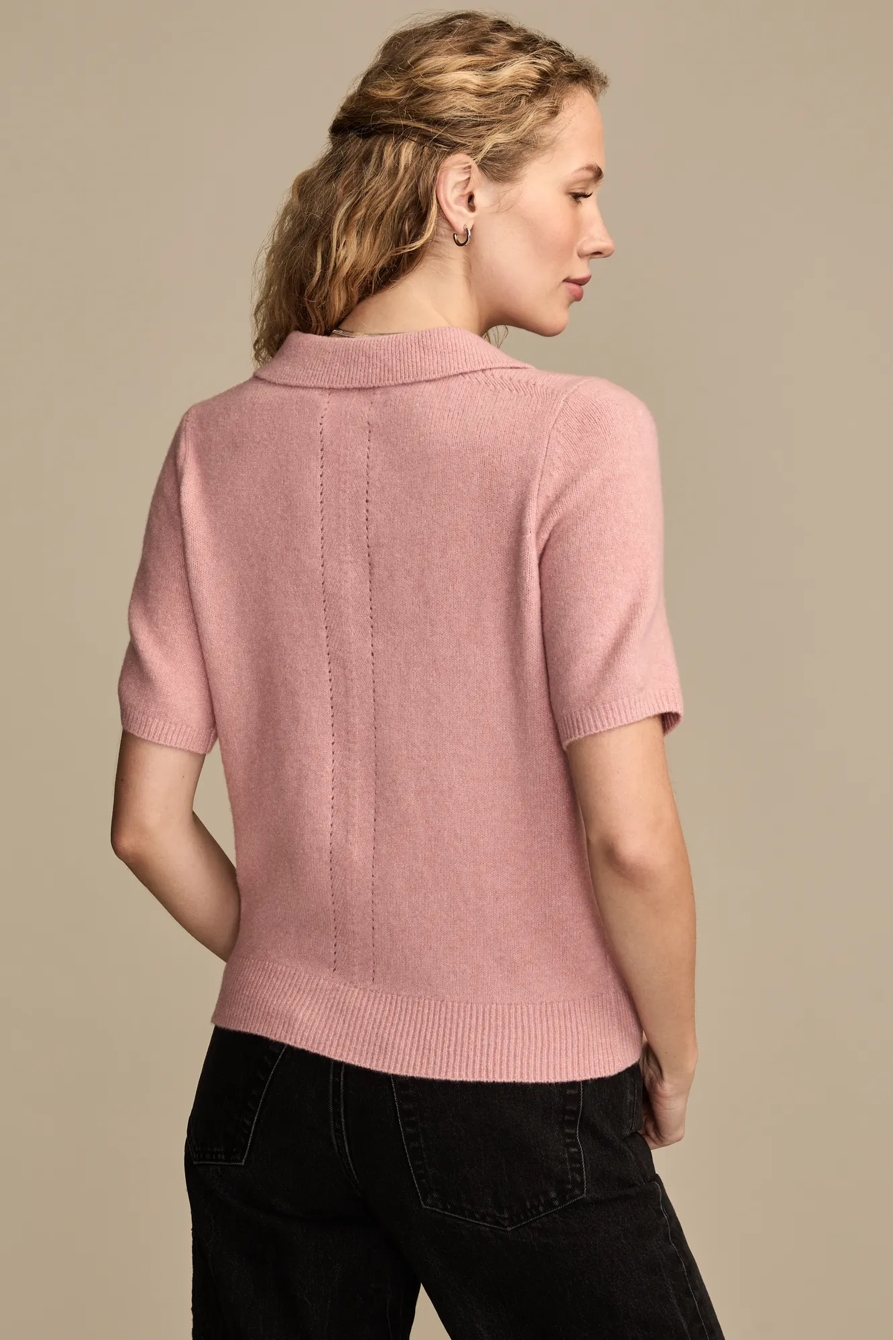 CLOUD SOFT COLLARED SWEATER TEE, image 3