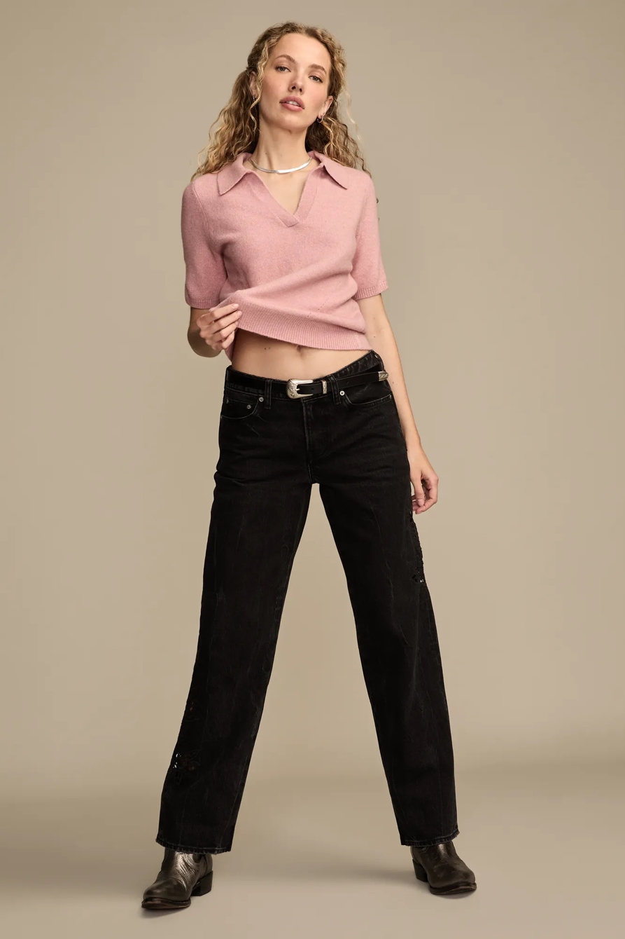 CLOUD SOFT COLLARED SWEATER TEE, image 5