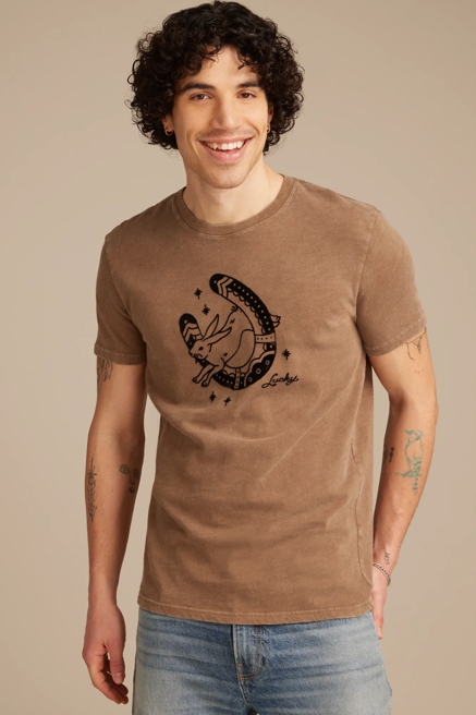 RABBIT HORSESHOE TEE, image 1