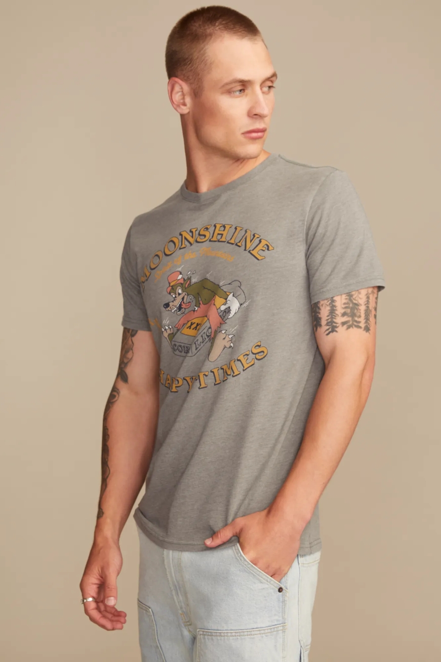 MOONSHINE WOLF TEE, image 4