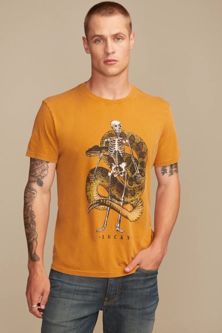 LIVE FAST SKELETON TEE, image 1