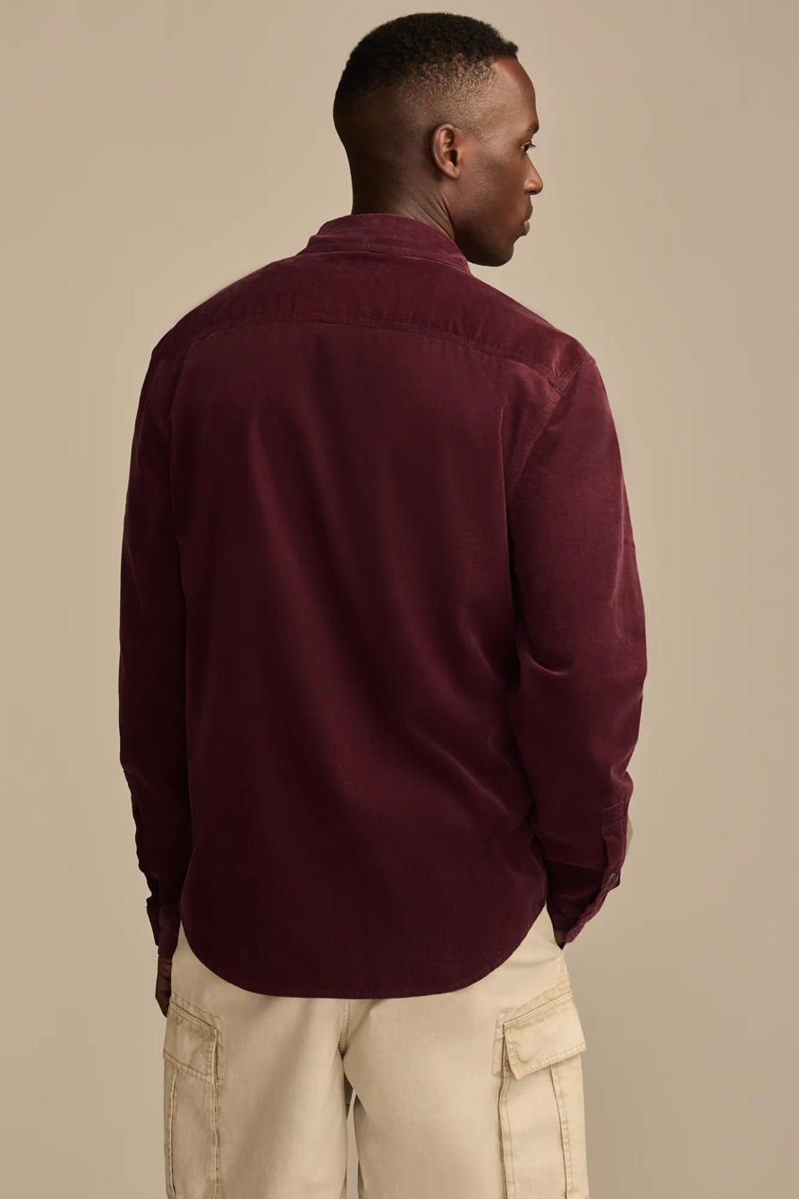 LONG SLEEVE CORDUROY UTILITY SHIRT, image 3